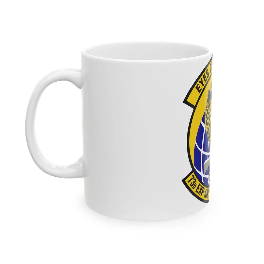 73d Expeditionary Air Control Squadron (U.S. Air Force) White Coffee Mug-Go Mug Yourself