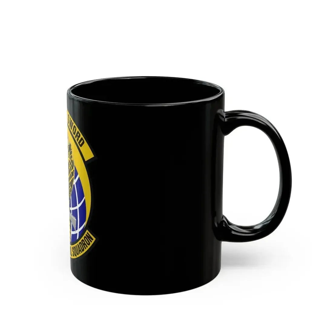 73d Expeditionary Air Control Squadron (U.S. Air Force) Black Coffee Mug - Go Mug Yourself
