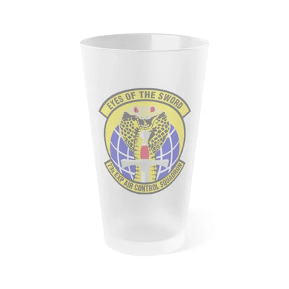 73d Expeditionary Air Control Squadron (U.S. Air Force) Frosted Pint Glass 16oz Default Title - Go Mug Yourself