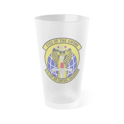 73d Expeditionary Air Control Squadron (U.S. Air Force) Frosted Pint Glass 16oz Default Title - Go Mug Yourself