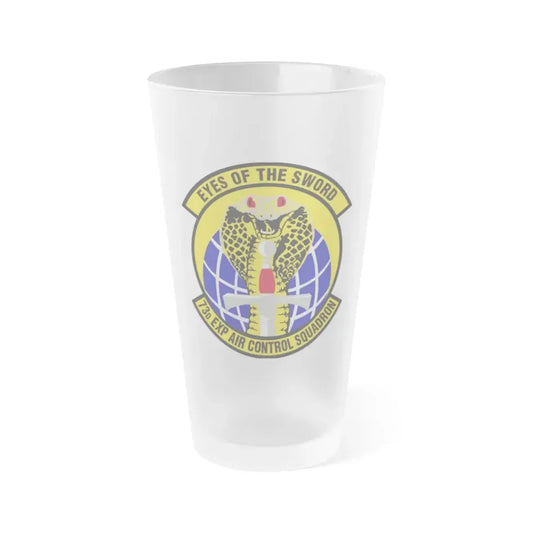 73d Expeditionary Air Control Squadron (U.S. Air Force) Frosted Pint Glass 16oz Default Title - Go Mug Yourself