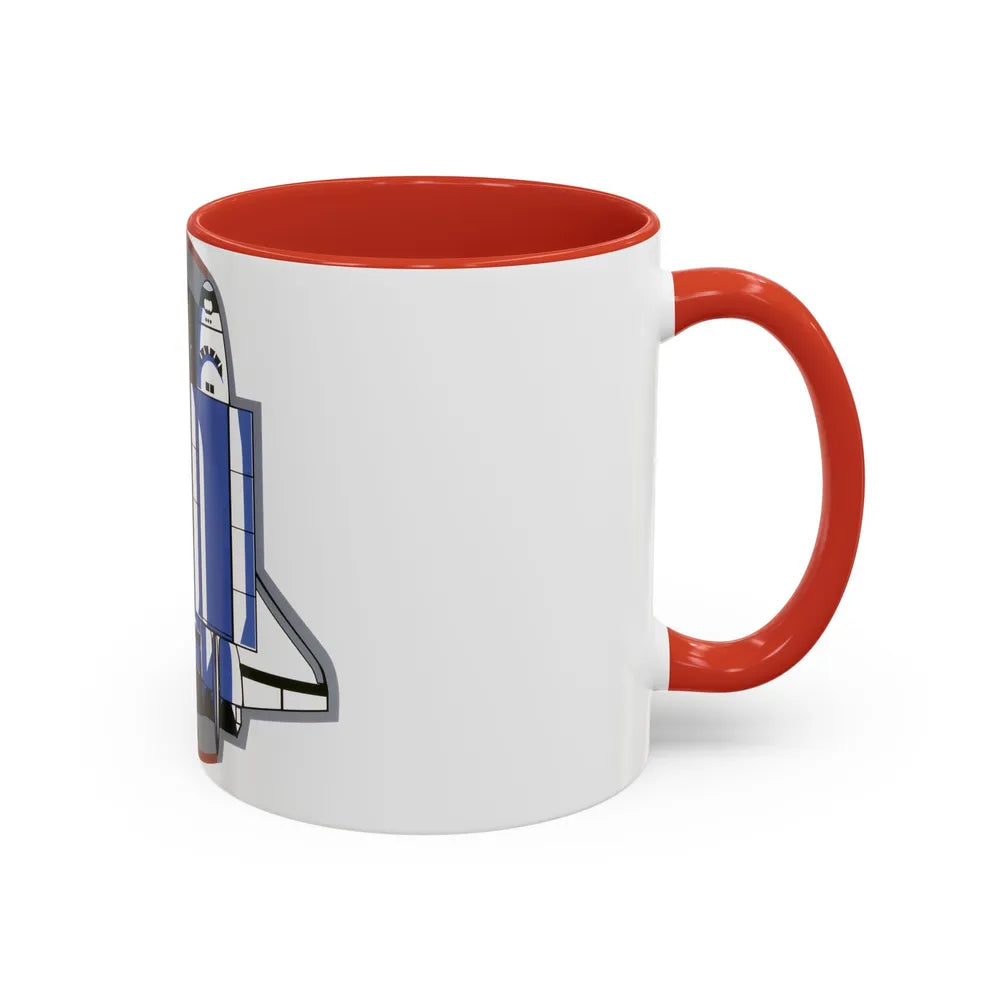 STS 80 (NASA) Accent Coffee Mug-Go Mug Yourself