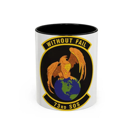 73rd Special Operations Squadron (U.S. Air Force) Accent Coffee Mug 11oz Black - Go Mug Yourself