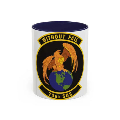 73rd Special Operations Squadron (U.S. Air Force) Accent Coffee Mug 11oz Navy - Go Mug Yourself