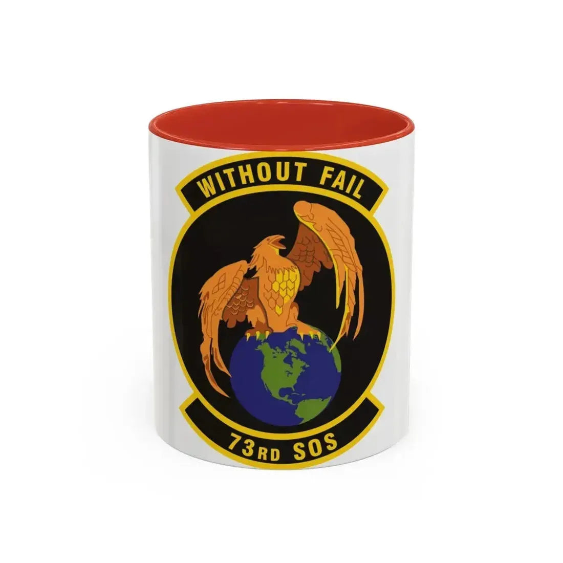 73rd Special Operations Squadron (U.S. Air Force) Accent Coffee Mug 11oz Red - Go Mug Yourself