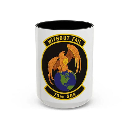 73rd Special Operations Squadron (U.S. Air Force) Accent Coffee Mug 15oz Black - Go Mug Yourself