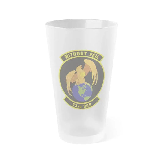 73rd Special Operations Squadron (U.S. Air Force) Frosted Pint Glass 16oz 16oz Frosted - Go Mug Yourself