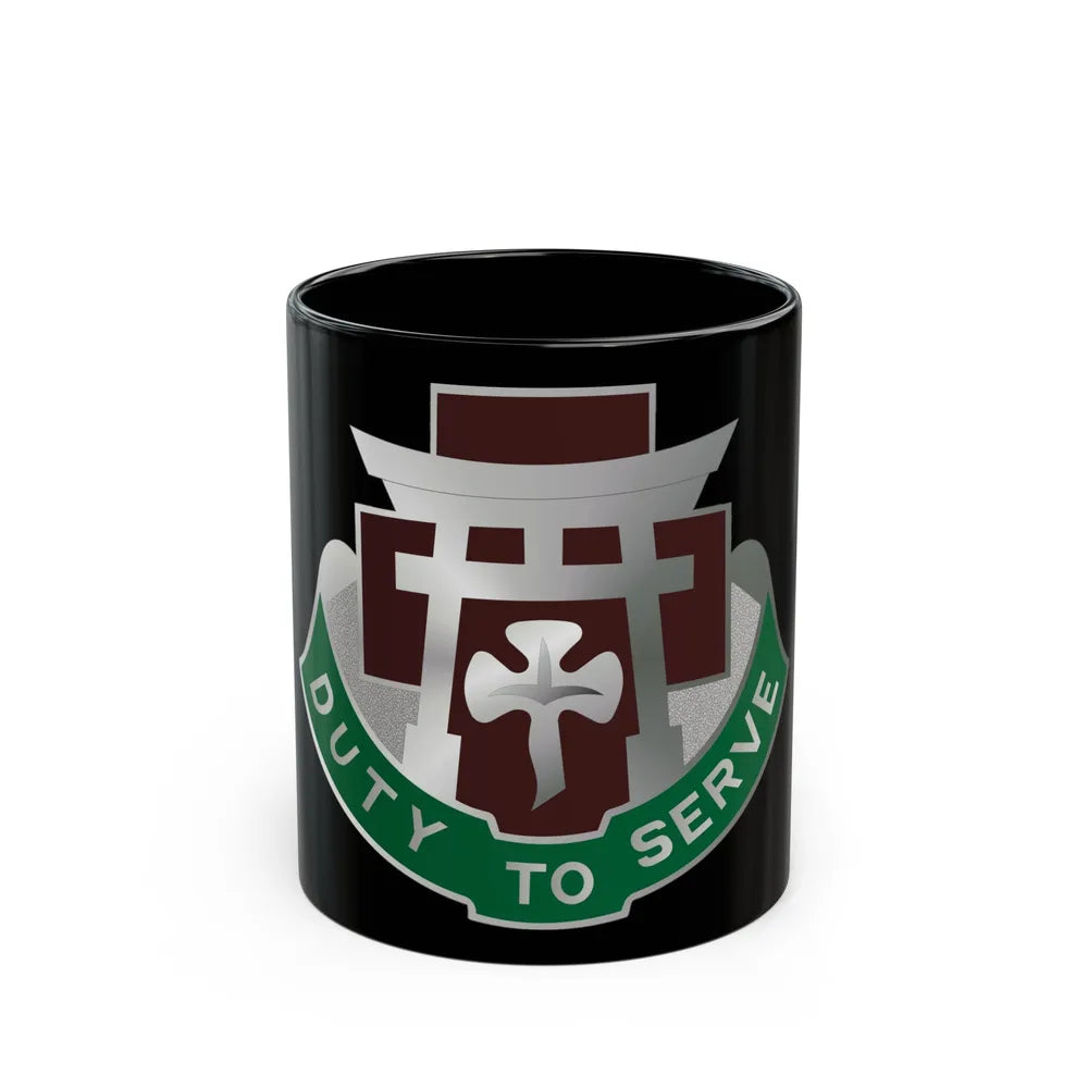 74 Field Hospital (U.S. Army) Black Coffee Mug-11oz-Go Mug Yourself