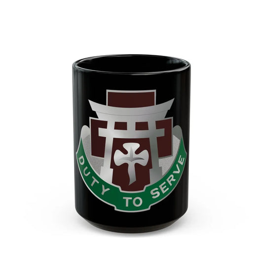 74 Field Hospital (U.S. Army) Black Coffee Mug-15oz-Go Mug Yourself