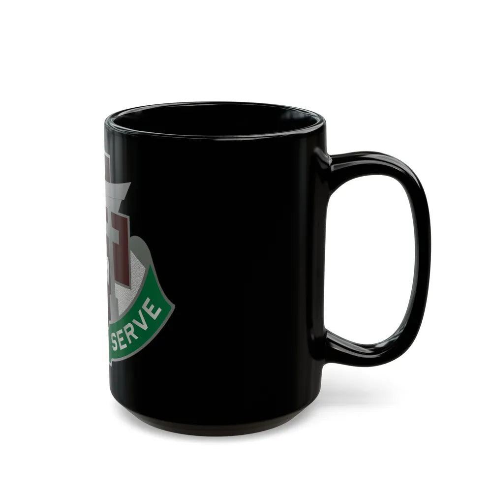 74 Field Hospital (U.S. Army) Black Coffee Mug-Go Mug Yourself