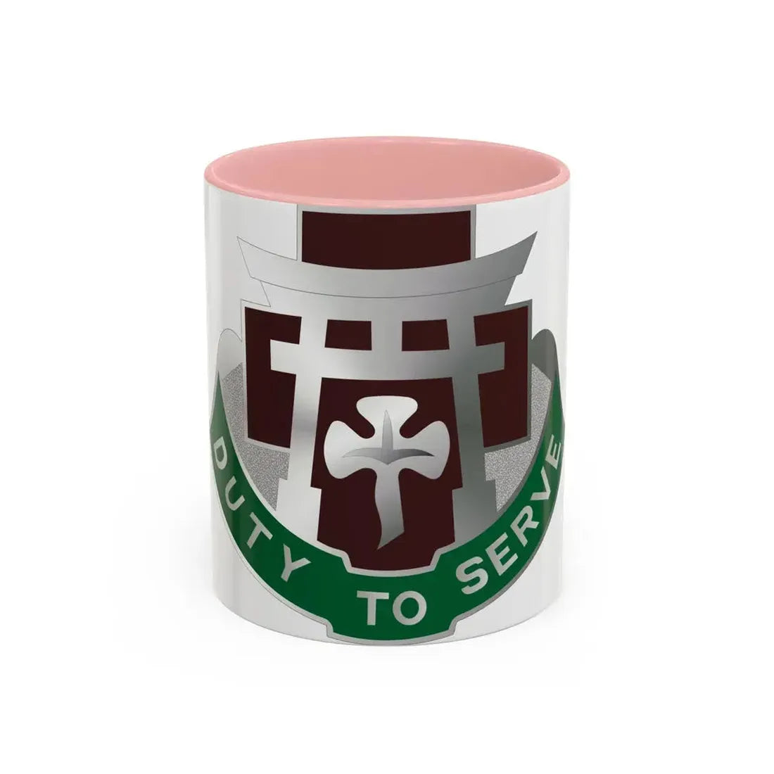 74 Field Hospital (U.S. Army) Accent Coffee Mug 11oz Pink - Go Mug Yourself