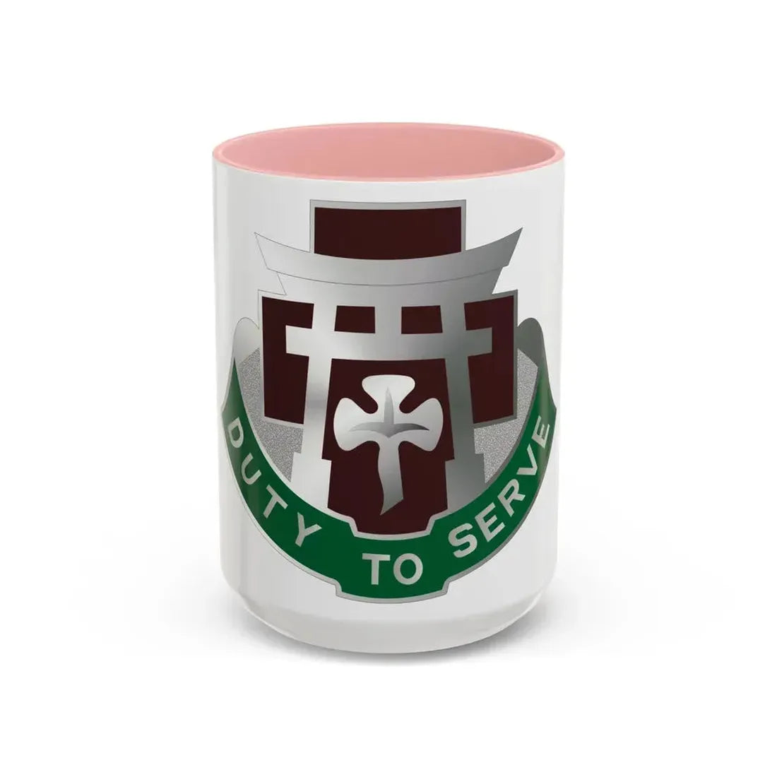 74 Field Hospital (U.S. Army) Accent Coffee Mug 15oz Pink - Go Mug Yourself