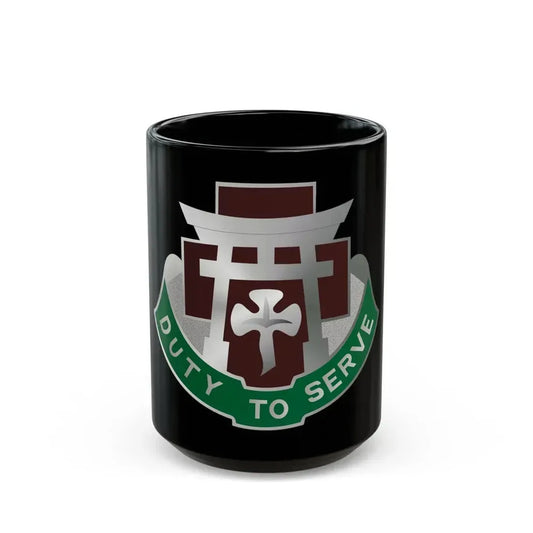 74 Field Hospital (U.S. Army) Black Coffee Mug 15oz - Go Mug Yourself