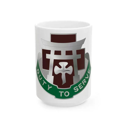 74 Field Hospital (U.S. Army) White Coffee Mug 15oz - Go Mug Yourself