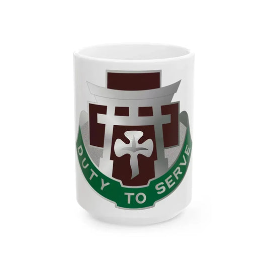 74 Field Hospital (U.S. Army) White Coffee Mug 15oz - Go Mug Yourself
