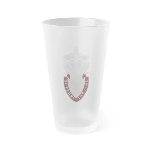 74 Medical Battalion (U.S. Army) Frosted Pint Glass 16oz Default Title - Go Mug Yourself