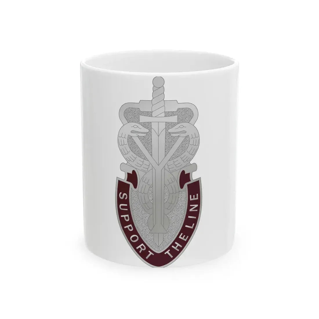 74 Medical Battalion (U.S. Army) White Coffee Mug 11oz - Go Mug Yourself