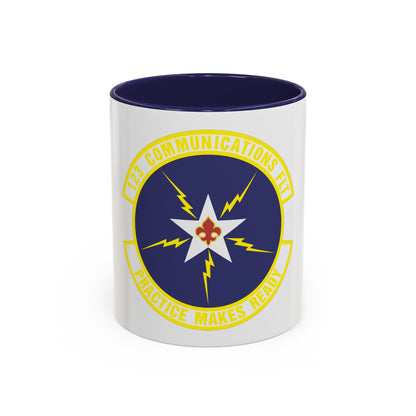 123d Communications Squadron (U.S. Air Force) Accent Coffee Mug
