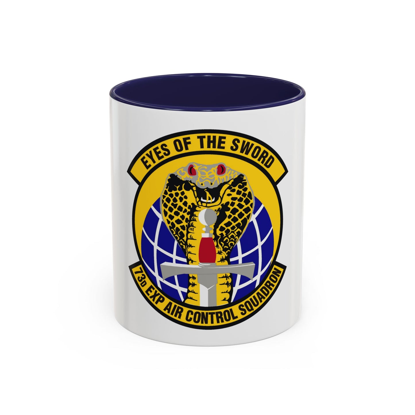 73d Expeditionary Air Control Squadron (U.S. Air Force) Accent Coffee Mug