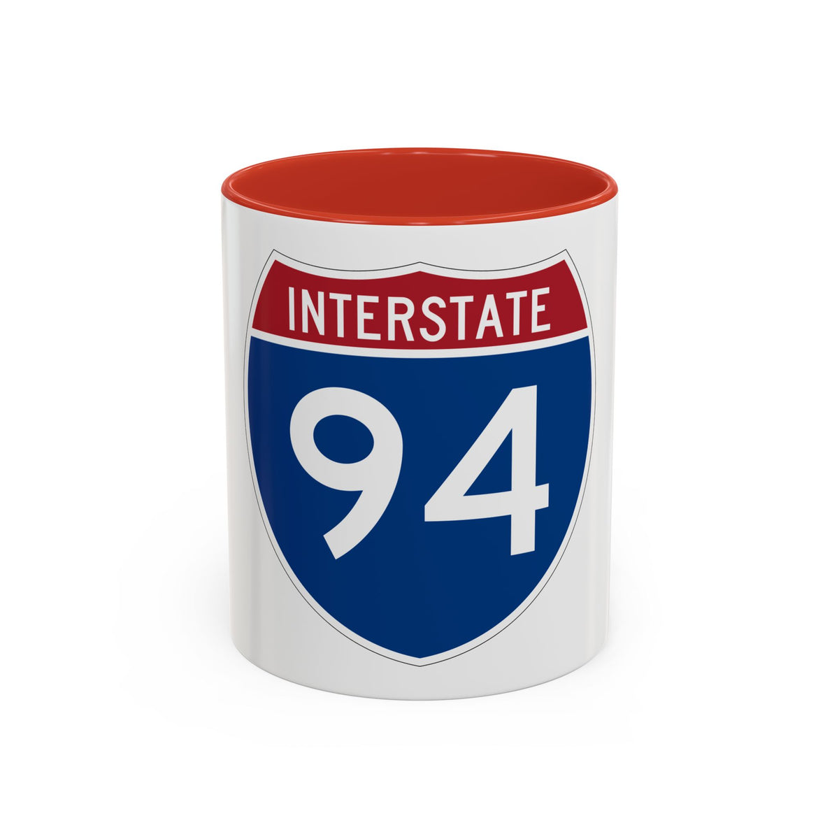 Interstate 94 (U.S. Highways) Accent Coffee Mug
