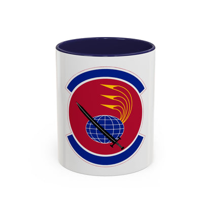 33 Maintenance Squadron AETC (U.S. Air Force) Accent Coffee Mug
