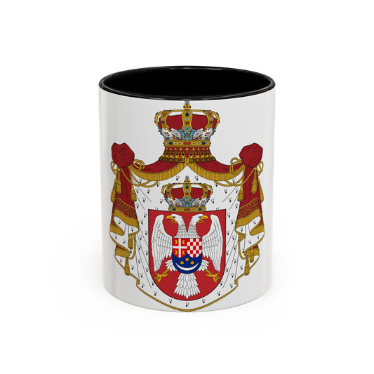 Coat of arms of the Kingdom of Yugoslavia - Accent Coffee Mug
