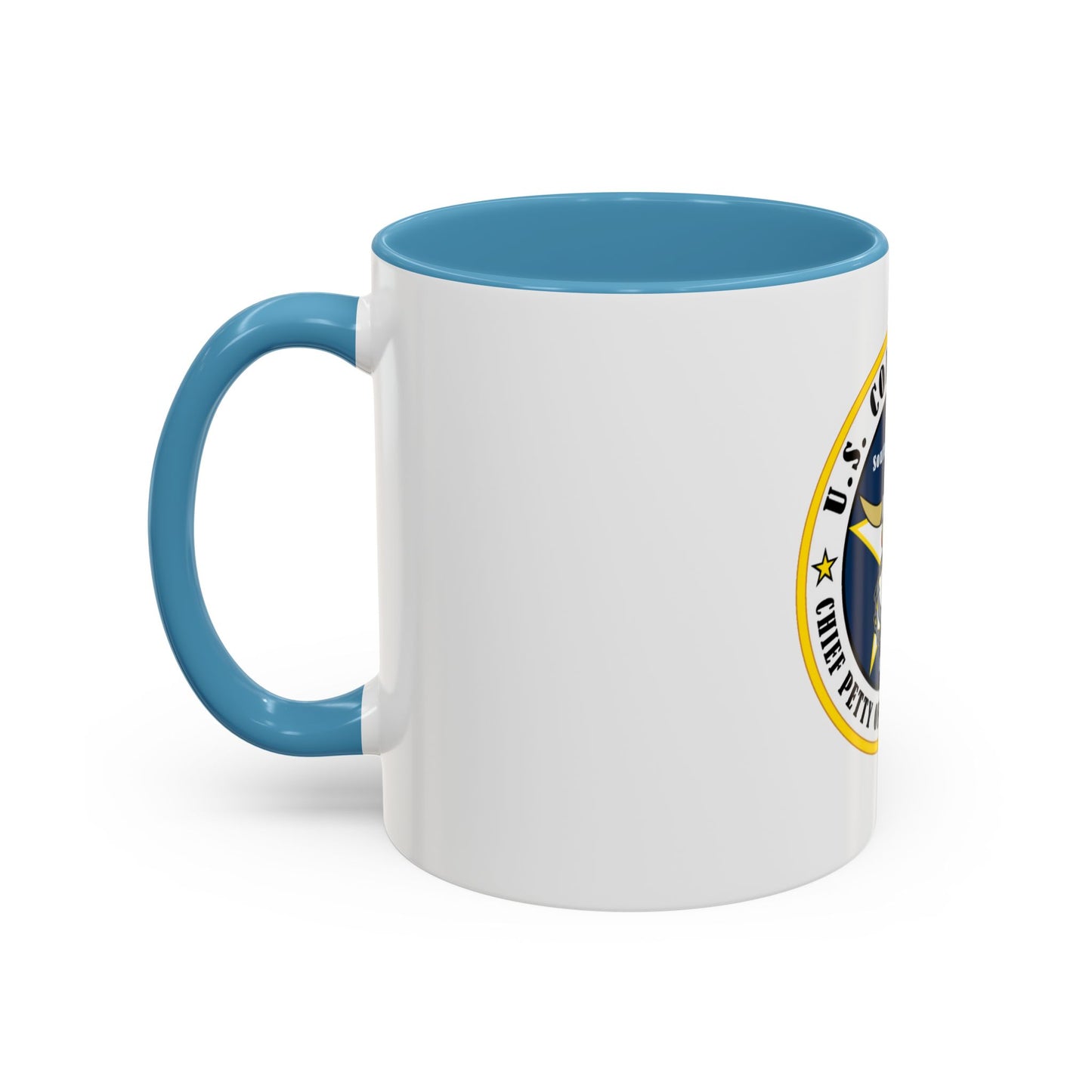 USCG South Texas CPOA (U.S. Coast Guard) Accent Coffee Mug