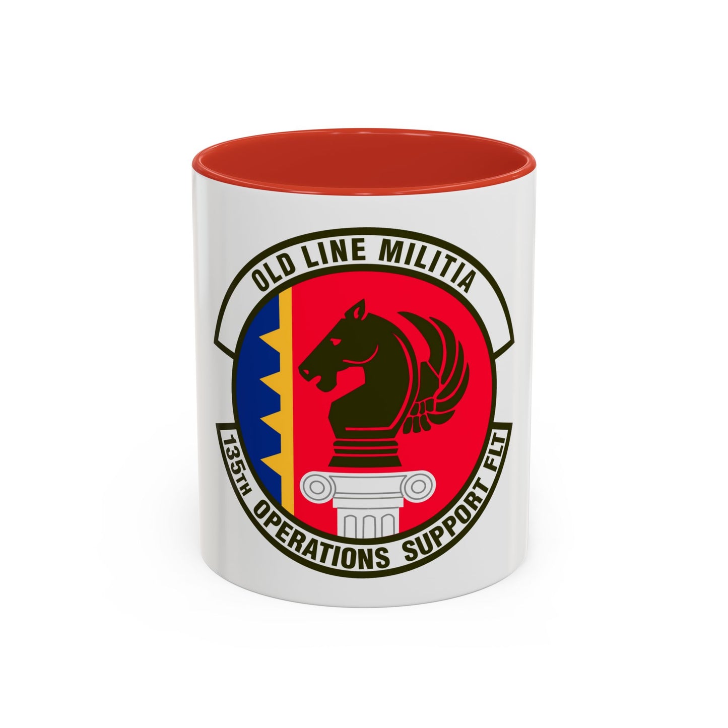 135th Operations Support Flight (U.S. Air Force) Accent Coffee Mug