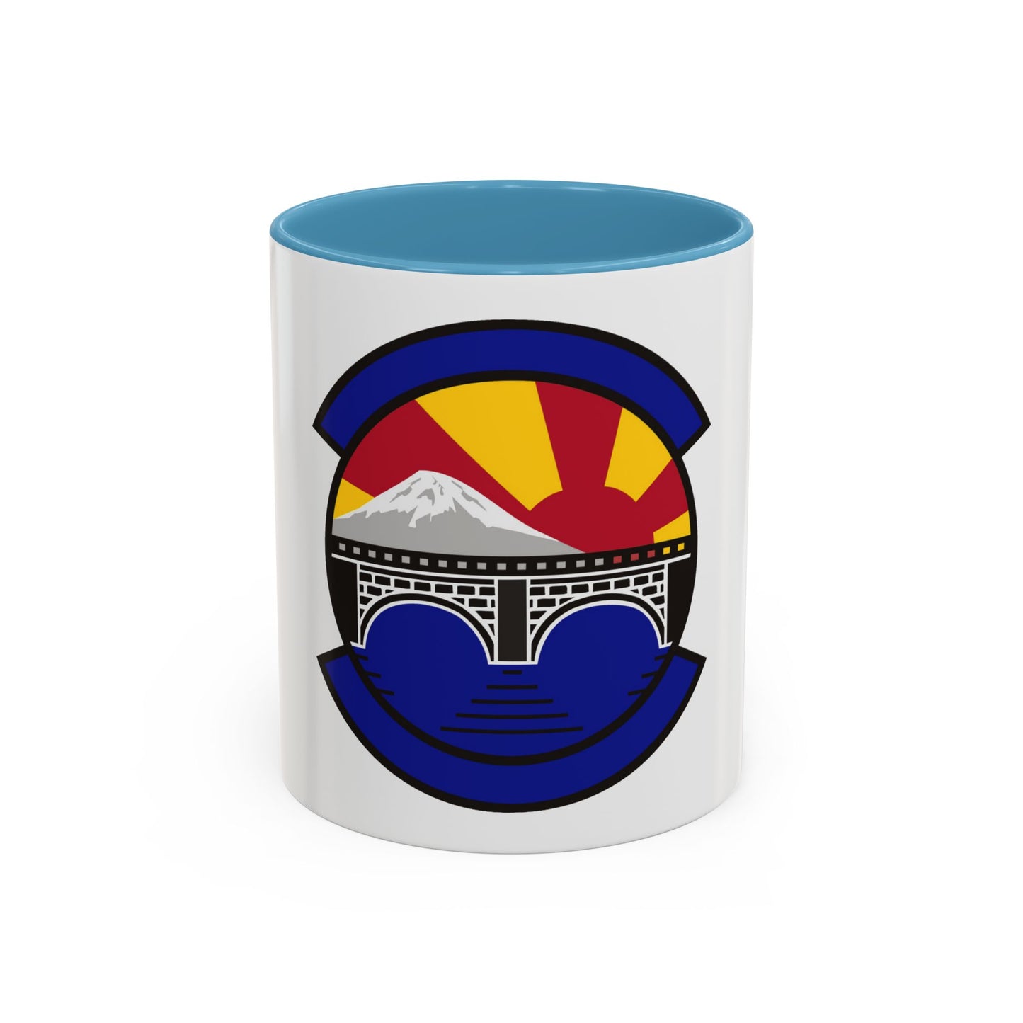 374 Maintenance Operations Squadron PACAF (U.S. Air Force) Accent Coffee Mug