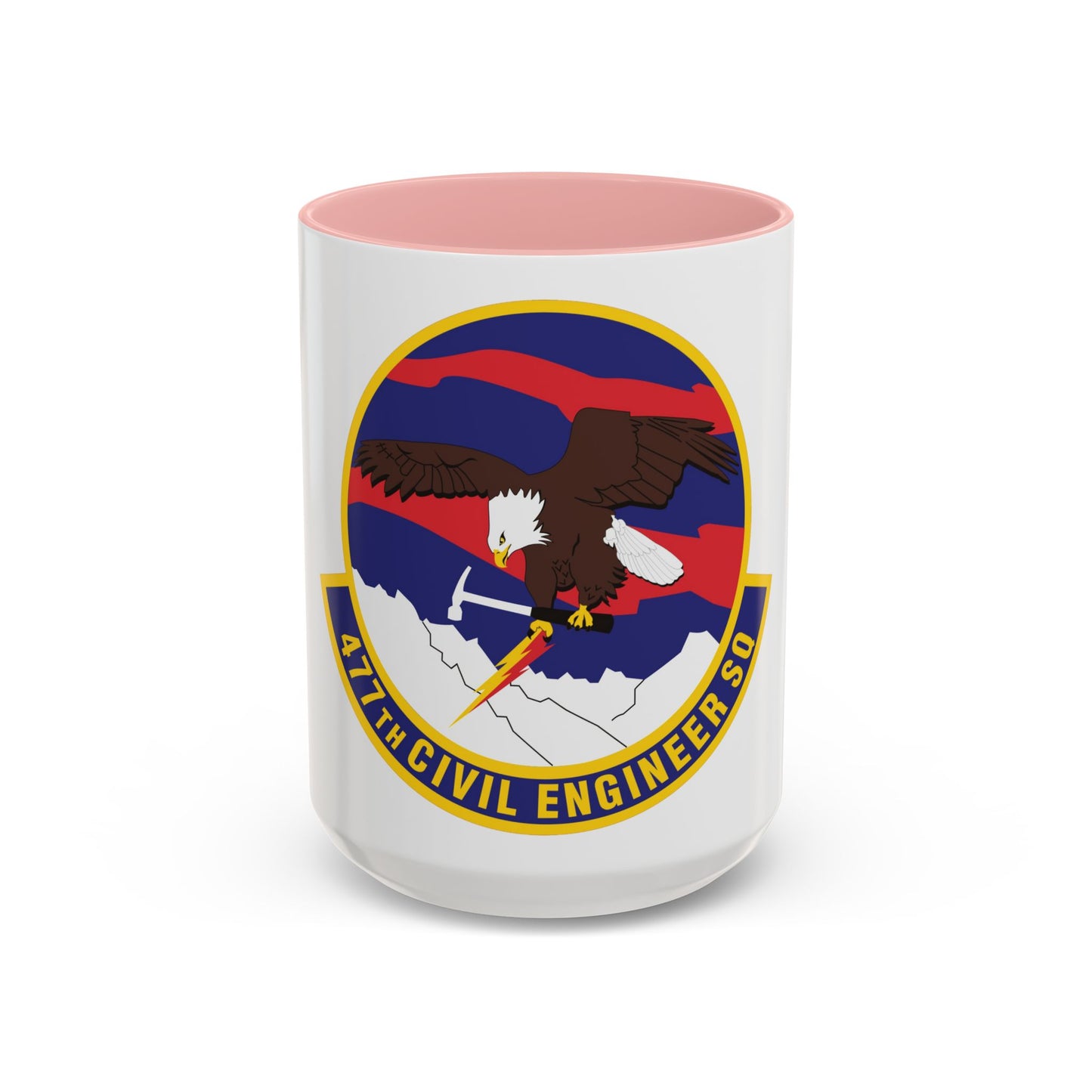 477th Civil Engineer Squadron (U.S. Air Force) Accent Coffee Mug