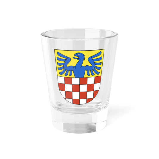 Hettlingen-blazon (Switzerland) (Coat of Arms) Shot Glass 1.5oz