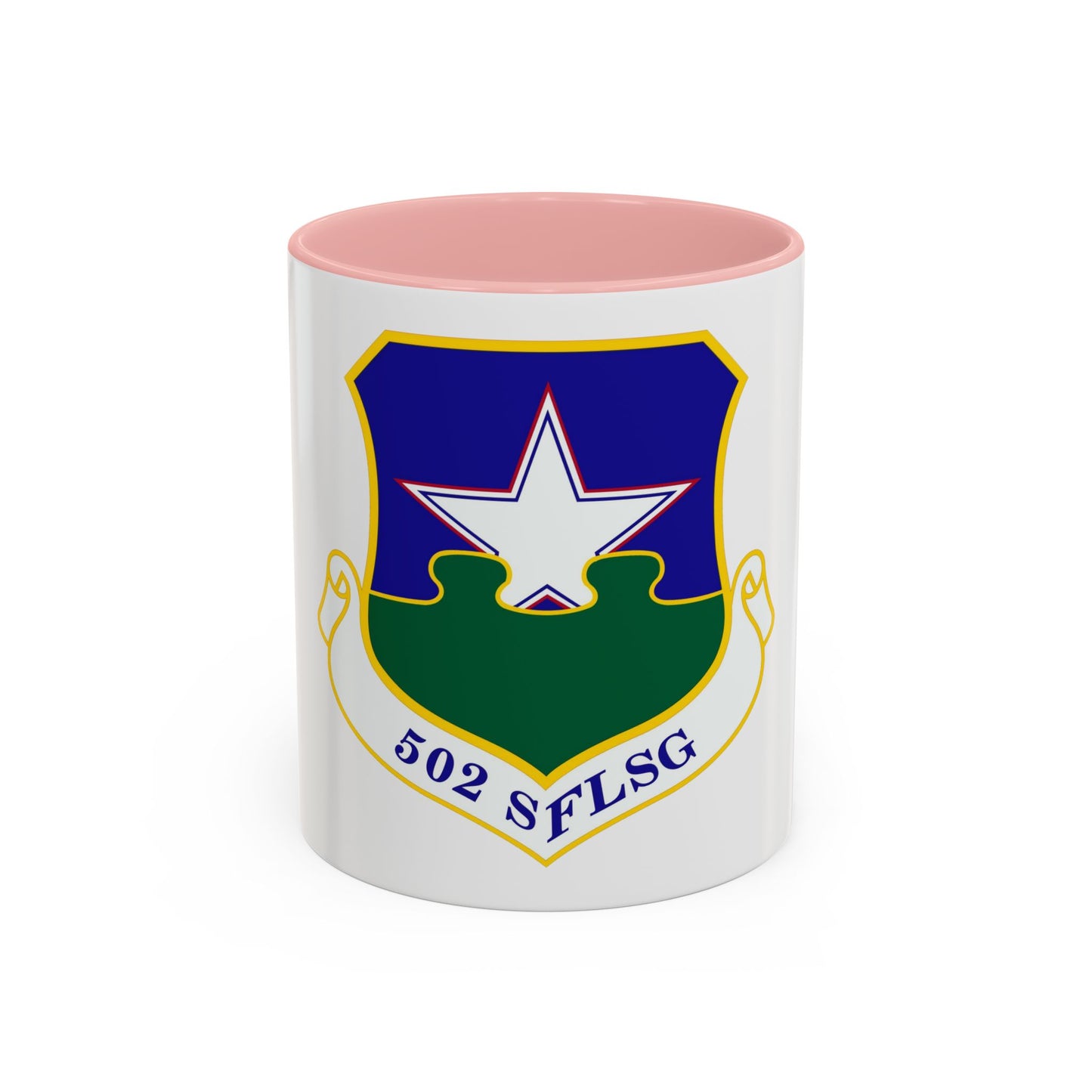 502d Security Forces and Logistics Support Group (U.S. Air Force) Accent Coffee Mug