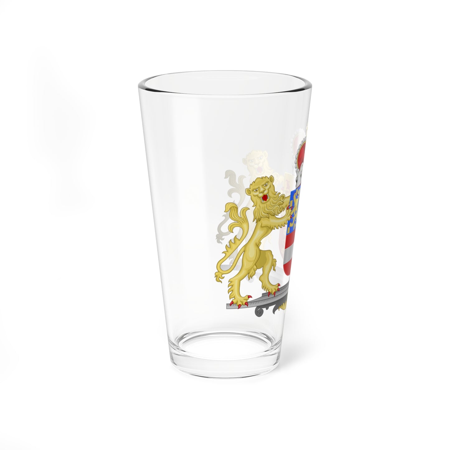 Achievement of Nassau Dillenburg Princes 1559-1739 (Netherlands) (Coat of Arms) Pint Glass 16oz