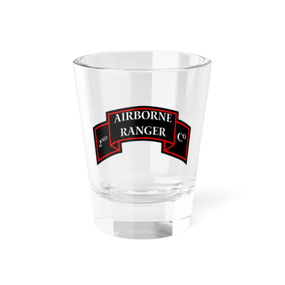 Verre à liqueur de la 2e compagnie d'infanterie Ranger (armée américaine) 1,5 oz