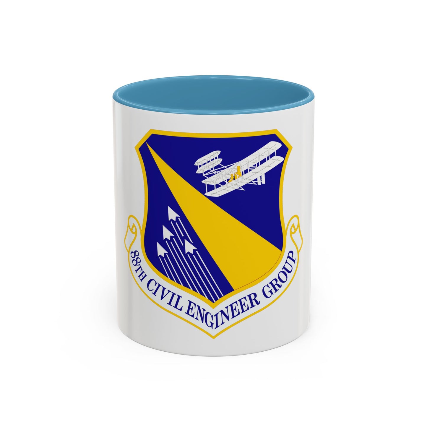 88 Civil Engineer Group AFMC (U.S. Air Force) Accent Coffee Mug