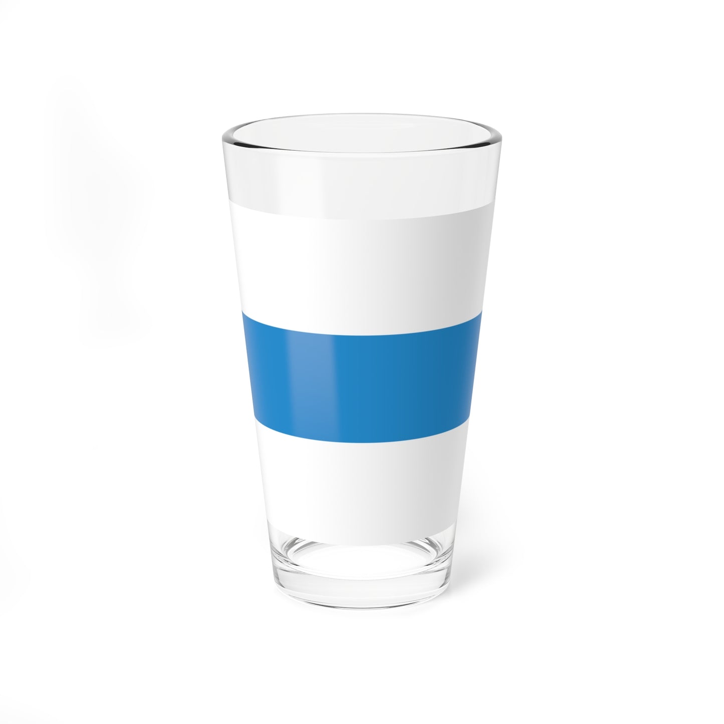 Flag of Canton of Zug (Switzerland) Pint Glass 16oz