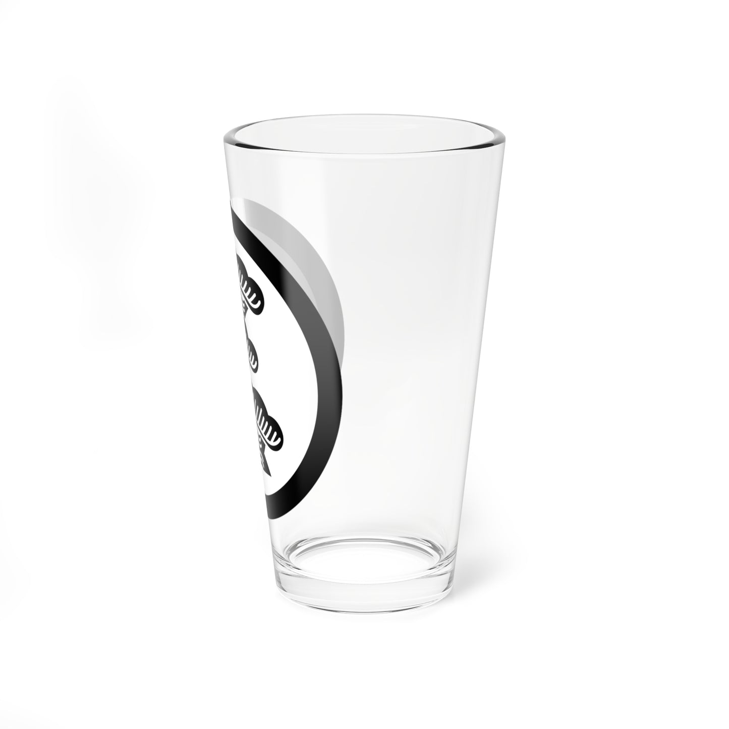 Three Pine Trees Kamon (Japan) (Coat of Arms) Pint Glass 16oz