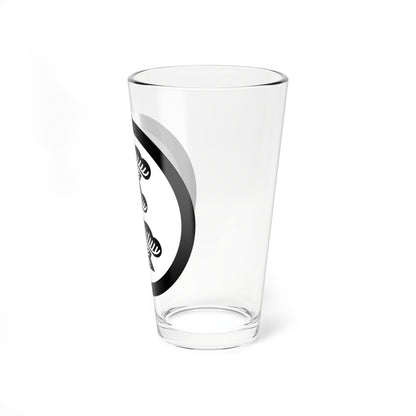 Three Pine Trees Kamon (Japan) (Coat of Arms) Pint Glass 16oz