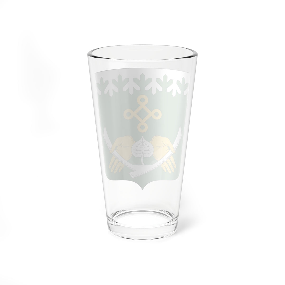 Kostomuksha Coat of Arms (Russia) (Coat of Arms) Pint Glass 16oz