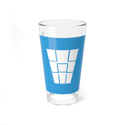 Flag of Tokoname Aichi (Japan) Pint Glass 16oz