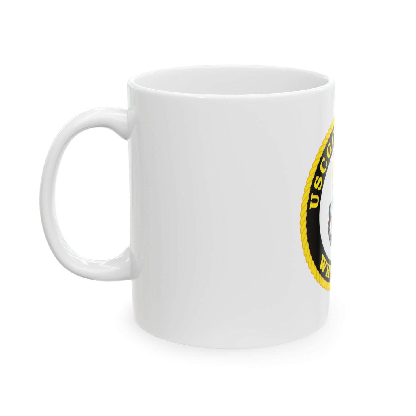 USCGC Dallas WHEC 716 (U.S. Coast Guard) White Coffee Mug