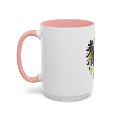 Middle Coat of Arms of Francis II, Holy Roman Emperor (1804-1806) - Accent Coffee Mug
