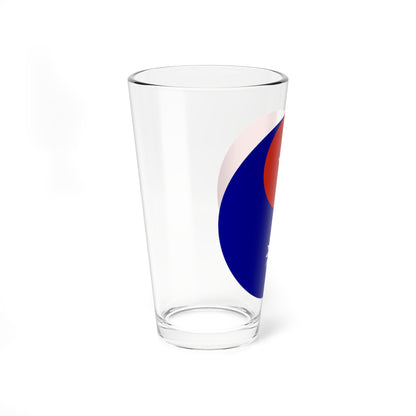 Cross-Strait-flags (China) Pint Glass 16oz
