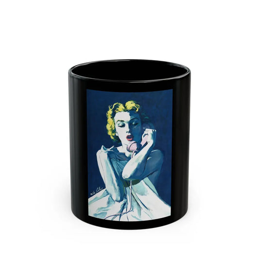 Don't lie to me..., Esquire, 1954 - Black Coffee Mug-11oz-Go Mug Yourself