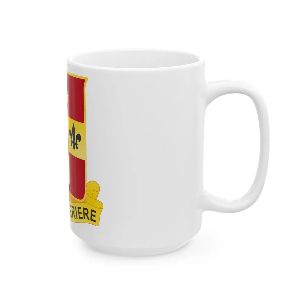 740th Antiaircraft Artillery Gun Battalion (U.S. Army) White Coffee Mug-Go Mug Yourself