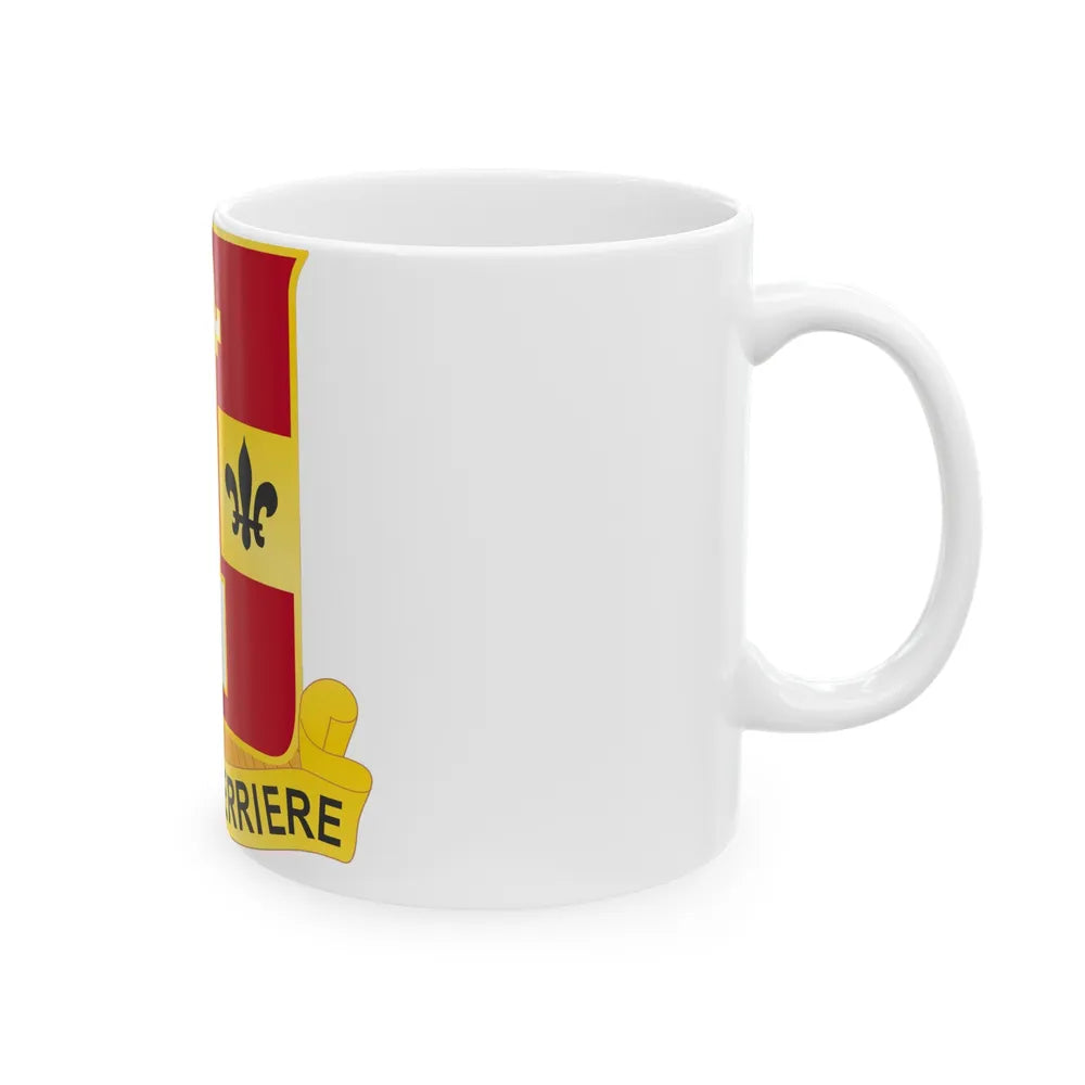 740th Antiaircraft Artillery Gun Battalion (U.S. Army) White Coffee Mug-Go Mug Yourself