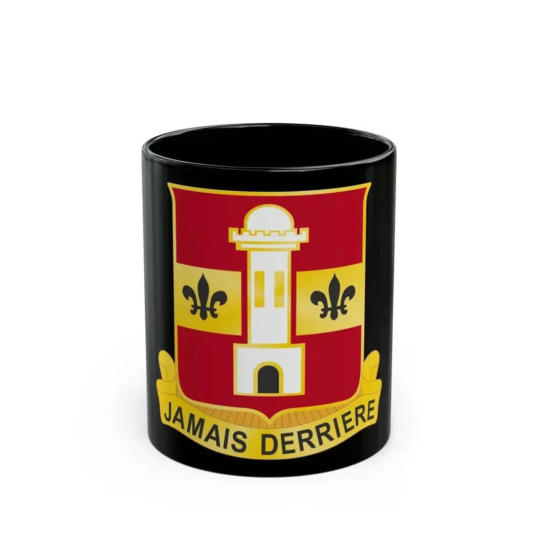 740th Antiaircraft Artillery Gun Battalion (U.S. Army) Black Coffee Mug 11oz - Go Mug Yourself