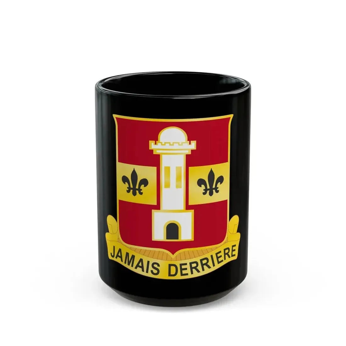 740th Antiaircraft Artillery Gun Battalion (U.S. Army) Black Coffee Mug 15oz - Go Mug Yourself
