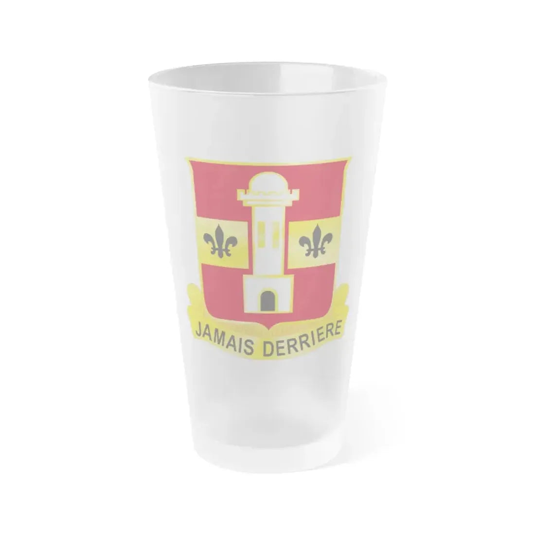 740th Antiaircraft Artillery Gun Battalion (U.S. Army) Frosted Pint Glass 16oz Default Title - Go Mug Yourself