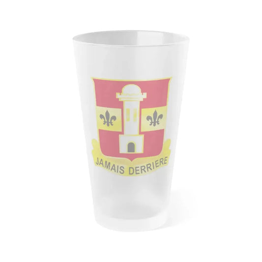 740th Antiaircraft Artillery Gun Battalion (U.S. Army) Frosted Pint Glass 16oz Default Title - Go Mug Yourself